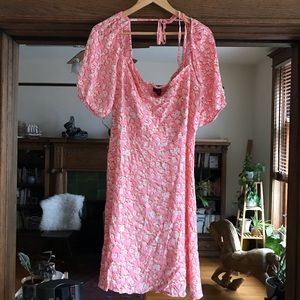 Eloquii Short Floral Dress